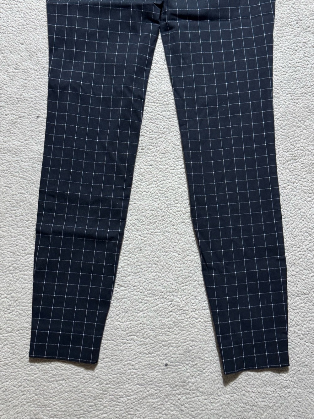 The Limited Pants Womens 0 Ideal Stretch Black White Plaid Low Rise Dress Slacks - Picture 11 of 14